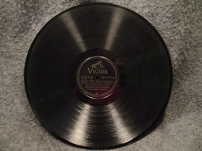 78 RPM 10'' Record Al Goodman Mazurka & The Next Time I Care Victor 20-1771