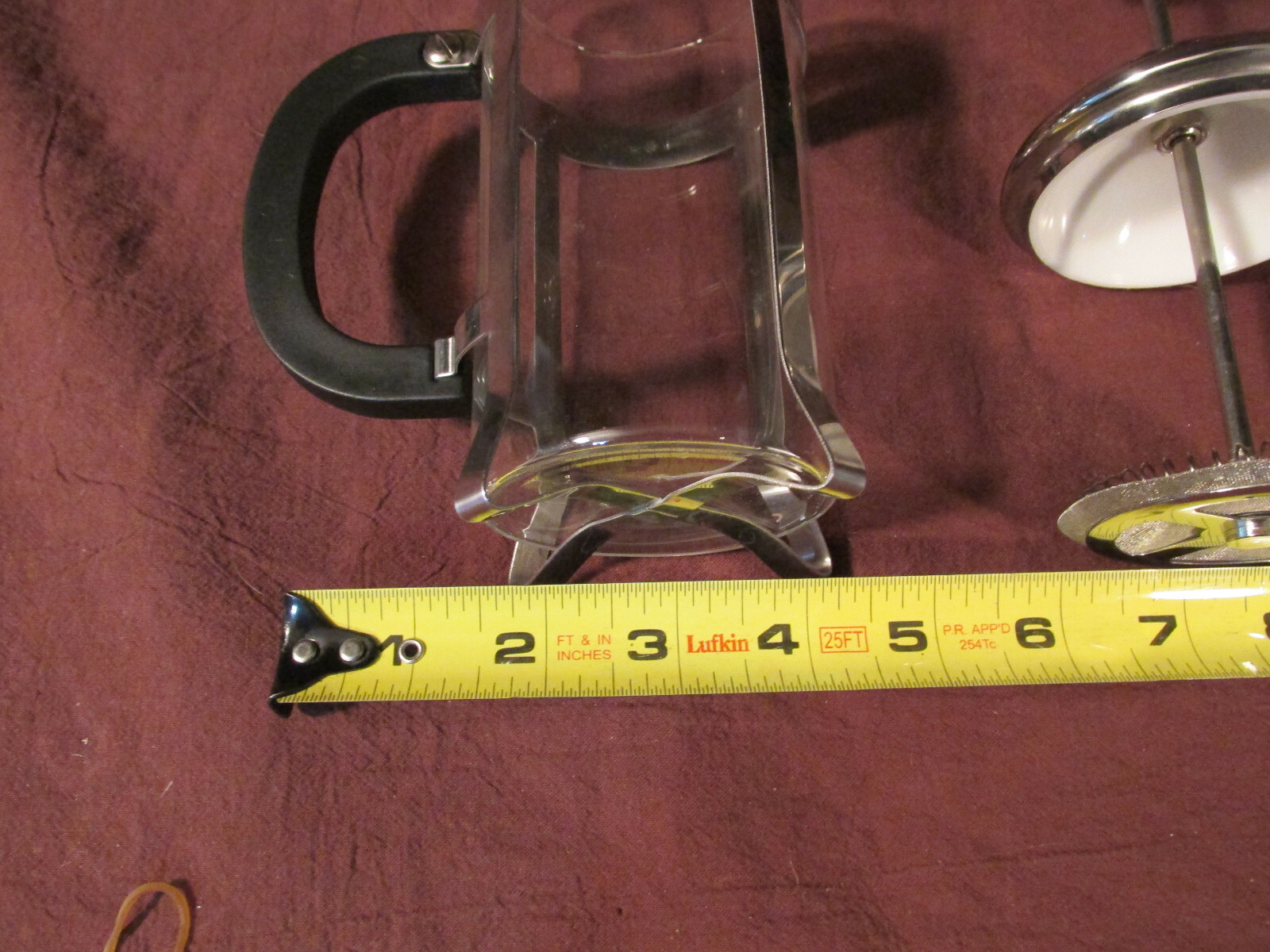 12 OUNCE BODUM TYPE FRENCH COFFEE PRESS CHROME JAVA RETRO KITCHEN DECOR
