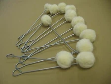 Wool Daubers For Dye & Finish Applicator Leather Dyeing Wholesale (12 pack)
