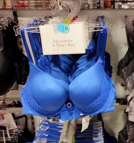 Primark 2 Größen größerer Boost Maximieren Spitzenborte Tauch-BH Tasse Push Up DICKES Pad - Bild 2 von 19