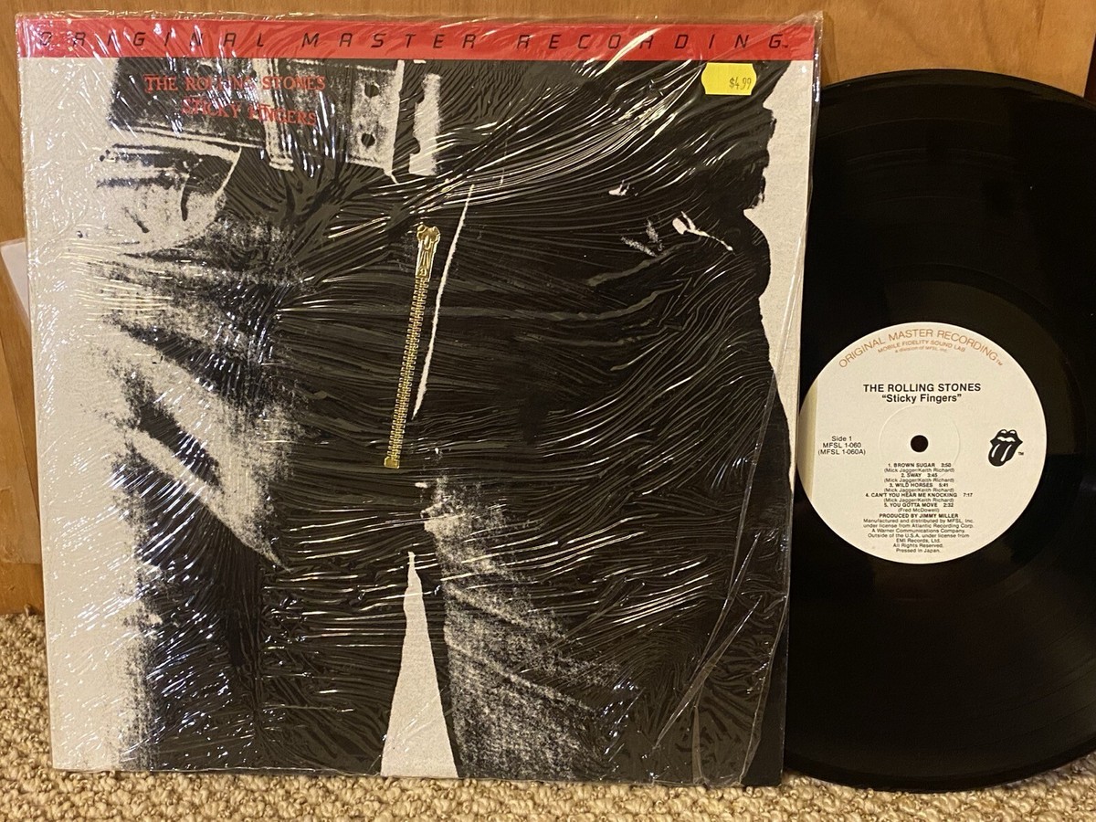 Rolling Stones Sticky Fingers NM ORIG JAPAN 1981 MFSL Rolling Stones Sticky Fingers NM ORIG JAPAN 1981 MFSL
