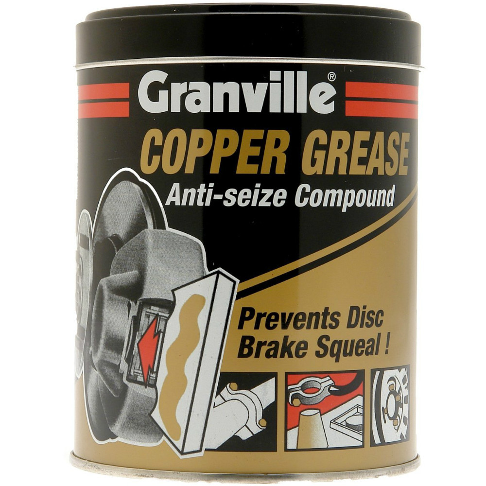 Granville Copper Multi Purpose Grease AntiSeize Assembly Compound Tin 500g 5020618001492 eBay