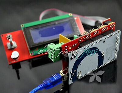 3D Drucker kit RAMPS 1.4+Mega 2560 + 5pcs A4988+LCD 2004 RepRap Prusa i3 HSG ASS