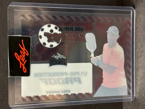 2024 Leaf CLEAR Energy Pre-Production Proof RYAN SHERRY Pickleball 1/1 - 第 2/2 張圖片