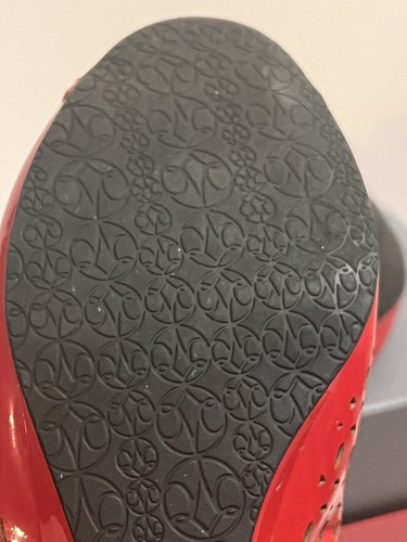 Johnston & Murphy Womens Shoes Size 8 M 8M Red Patent Dressy Slip On - Imagen 8 de 14