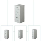 Bathroom Cupboard Storage Cabinet Unit Furniture 3 4 Drawers High Gloss White