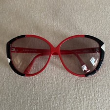 Silhouette 3043/20 C2734 135 Eyeglass Frames - Made In Austria - Red Black White