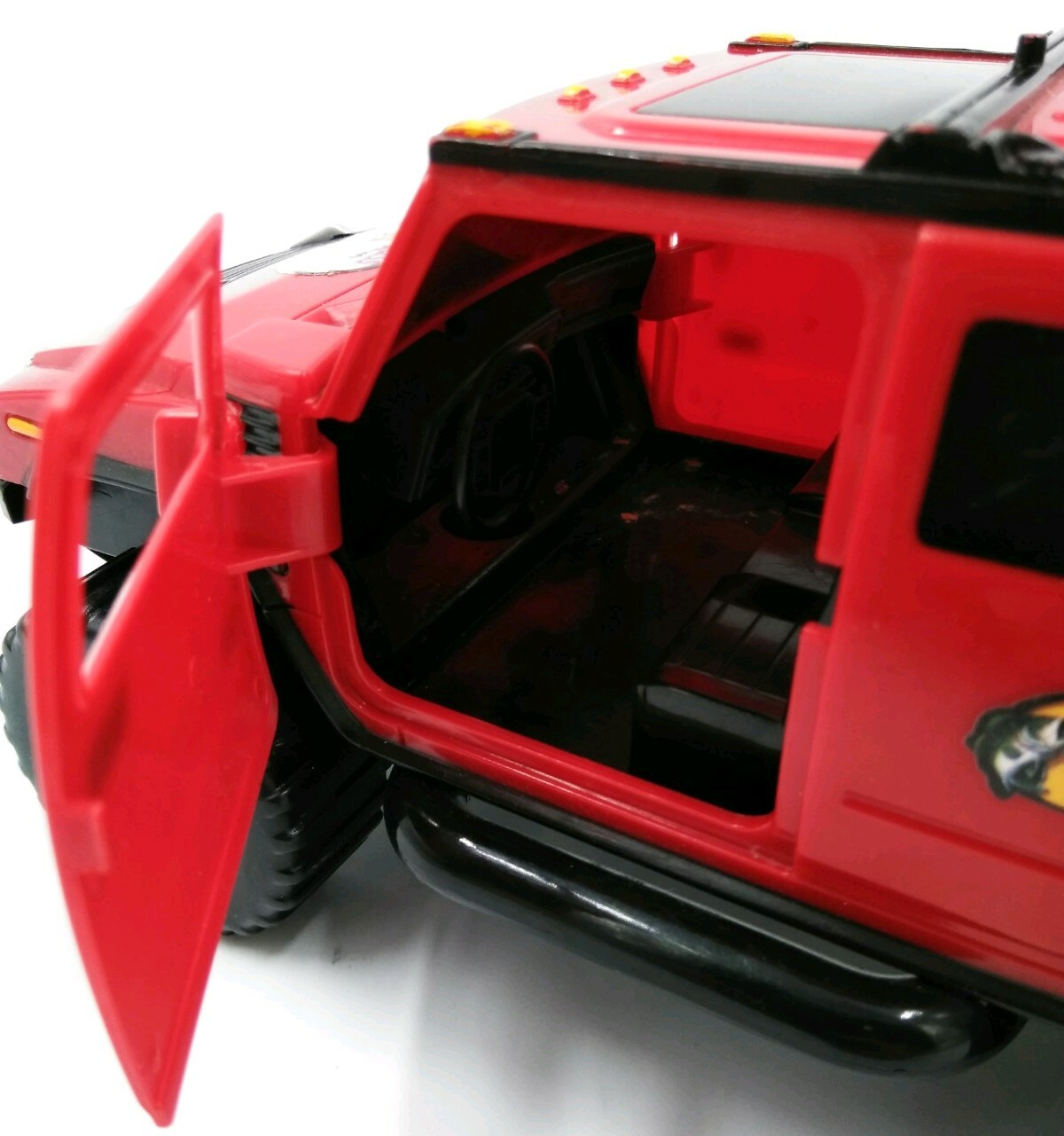 Bass Pro Shops Toy Pickup Truck Model H2 Hummer Red plastic Truck