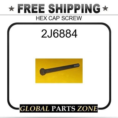 2J6884 - HEX CAP SCREW  fits Caterpillar (CAT)