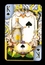 Transformation playing card Christian Lacroix King of Spades Q70a