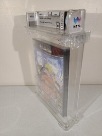 WATA 9.6 NEW Naruto Clash Of Ninja Nintendo Gamecube Graded Video Game NOT VGA 