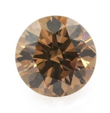 1.02 Carat Fancy Yellow Brown Diamond VS2 GIA Certified Natural Color Round 2931.37 per carat