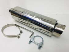 TERMINALE MARMITTA SCARICO SPORTIVO UNIVERSALE RACE SPORT TUNING RACING ROMBO 