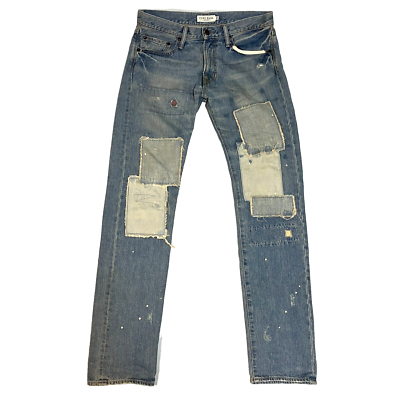 AVIREX　デニム 直営店限定》DOUBLE KNEE DENIM PANTS / ダブルニー デニム