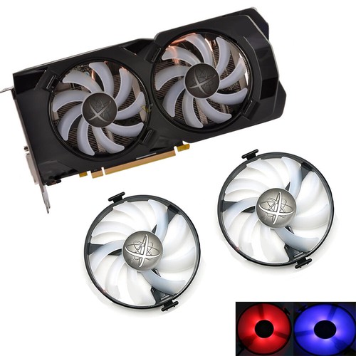For XFX RX470 478 480 570 580 GPU Graphics Card Fan VGA Fan FDC10U12S9-C - Picture 3 of 11