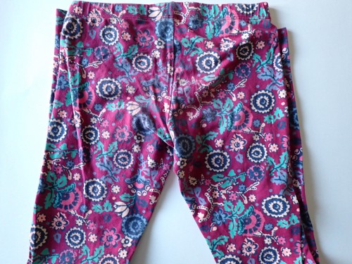 Girls Leggings Eddie Bauer Large 14/16 and Total Girl Large 14 Floral Print - Picture 13 of 19