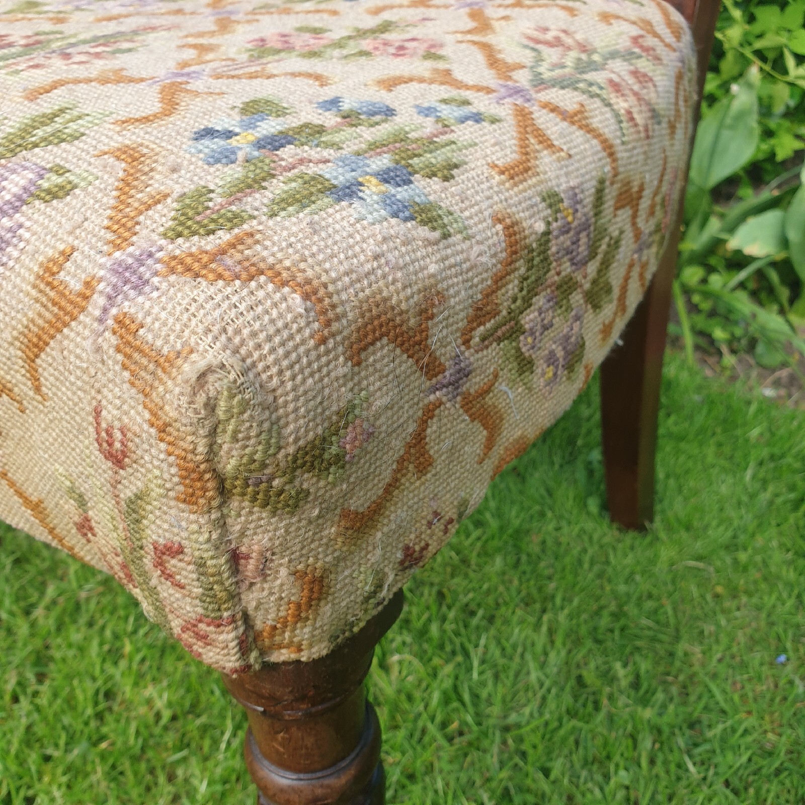 Four Antique Victorian Mahogany Upholstered Dining Hall 4 Chairs eBay