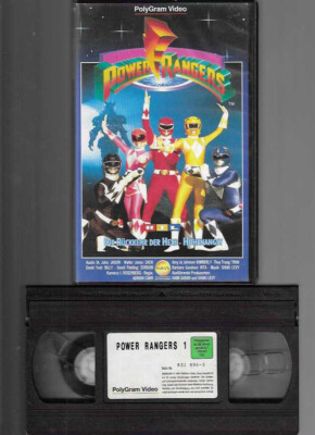 POWER RANGERS 1  Die Rückkehr der Hexe / Höhenangst   VHS Rarität
