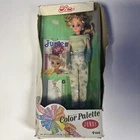 Color palette Jenny Green Japanese Doll made in japan Rough Box Rare