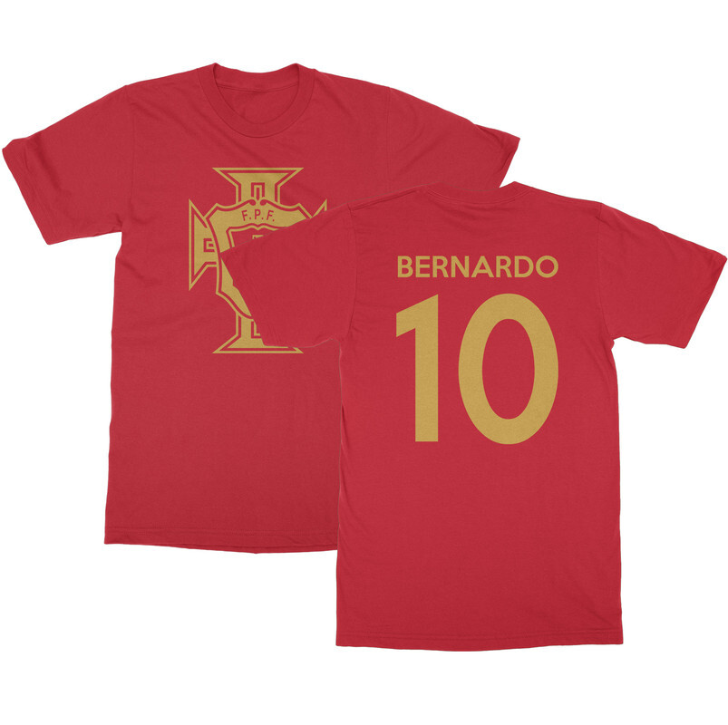 Puma Font Portugal Jersey Number 10 Bernardo 10 Jersey Style