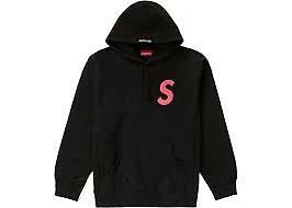 Sweat shirt à capuche logo Supreme S noir M F/W 19