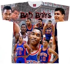 DETROIT PISTONS BAD BOYS, BASKETBALL. 1989 NBA CHAMPS, RODMAN, ISIAH, LAIMBEER