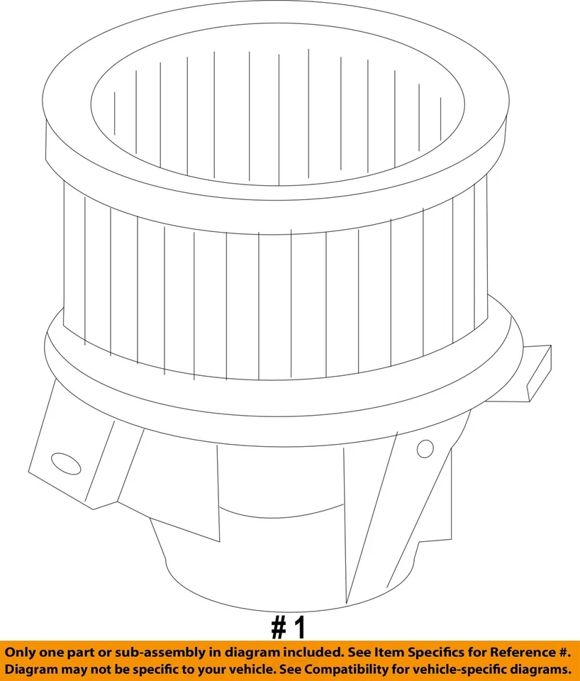 Motor soplador de climatización usado se adapta a: Chevrolet Captiva Sport 2012 grado A Foto 4 de 4