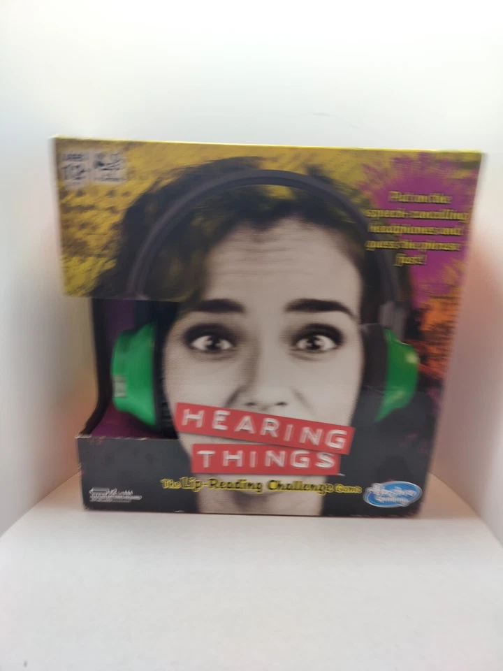 Hearing Things VTG Board Game Hasbro New in box - Image 4 of 4