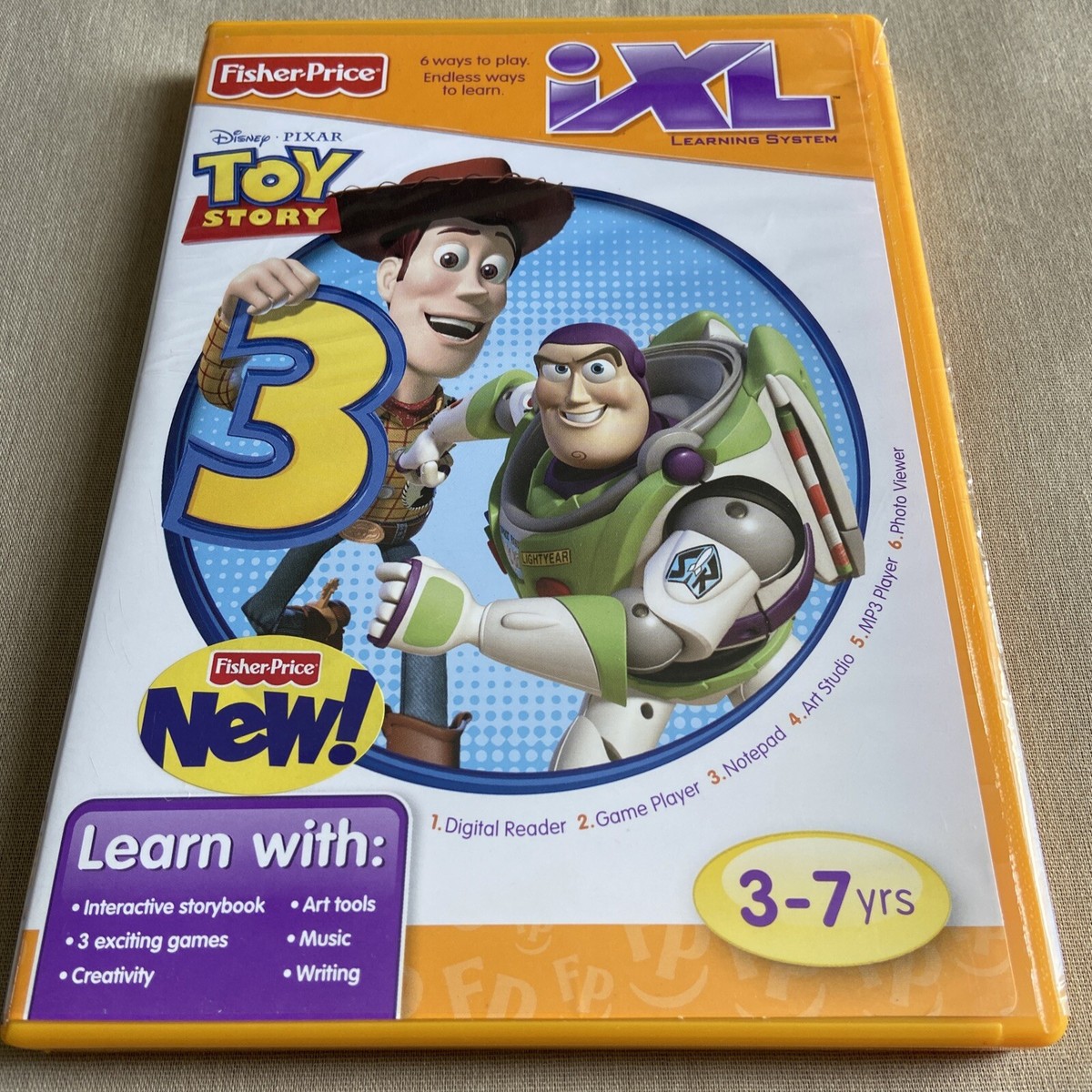 Ni Hao Kai-Lan & Toy Story Fisher Price IXL Learning System CD LOT