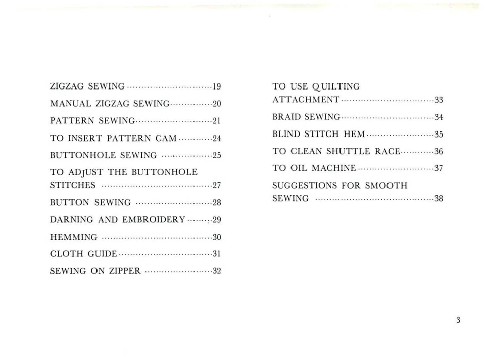 New Home 446 Sewing Machine Instructions Manual User Guide Vintage Reprint Copy - Image 3 of 3