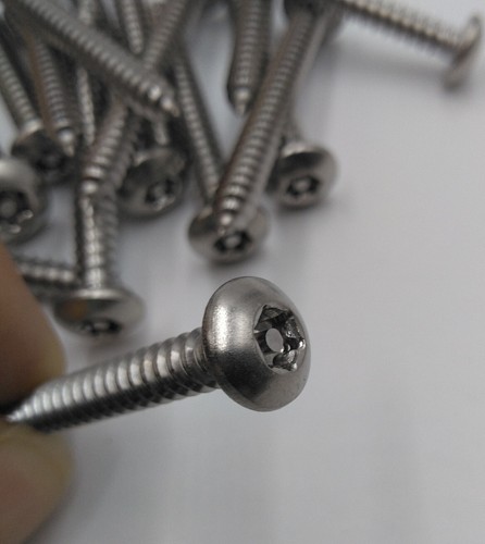 Stainless Steel Tamper Proof Security Torx Sheet Metal Screw 2" 25-PCS - Picture 7 of 13