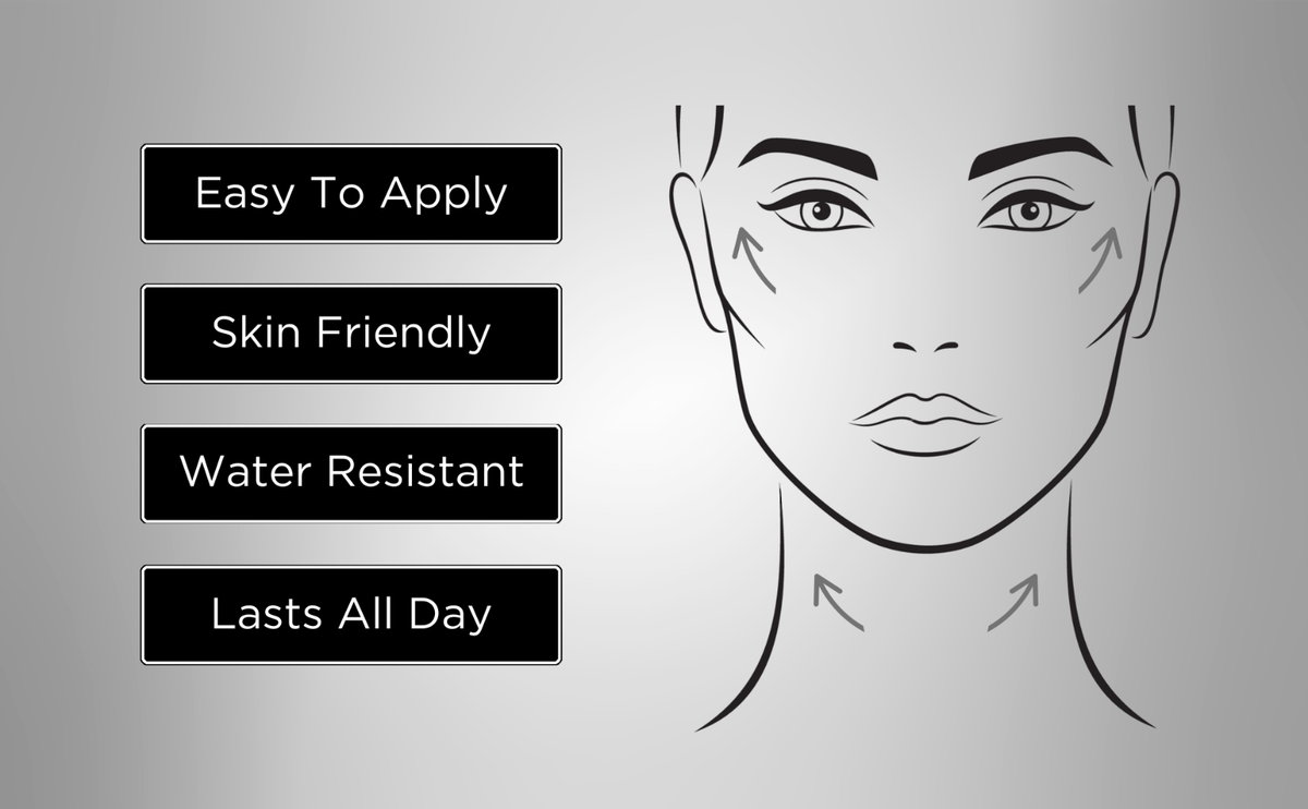 120 Tapes & Bands Instant Face, Neck & Eye Lift (Light