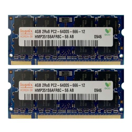 HYNIX 4GB/8GB PC2-6400 Ram DDR2 800MHz Laptop Memory SO-DIMM 200pin For Notebook - Picture 9 of 9