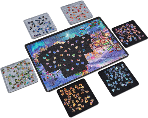 Lavievert Jigsaw Puzzle Board Portable 