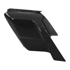 Stretched Side Covers Panel Fit For Harley Touring Glide 2014-2024 Black Forest