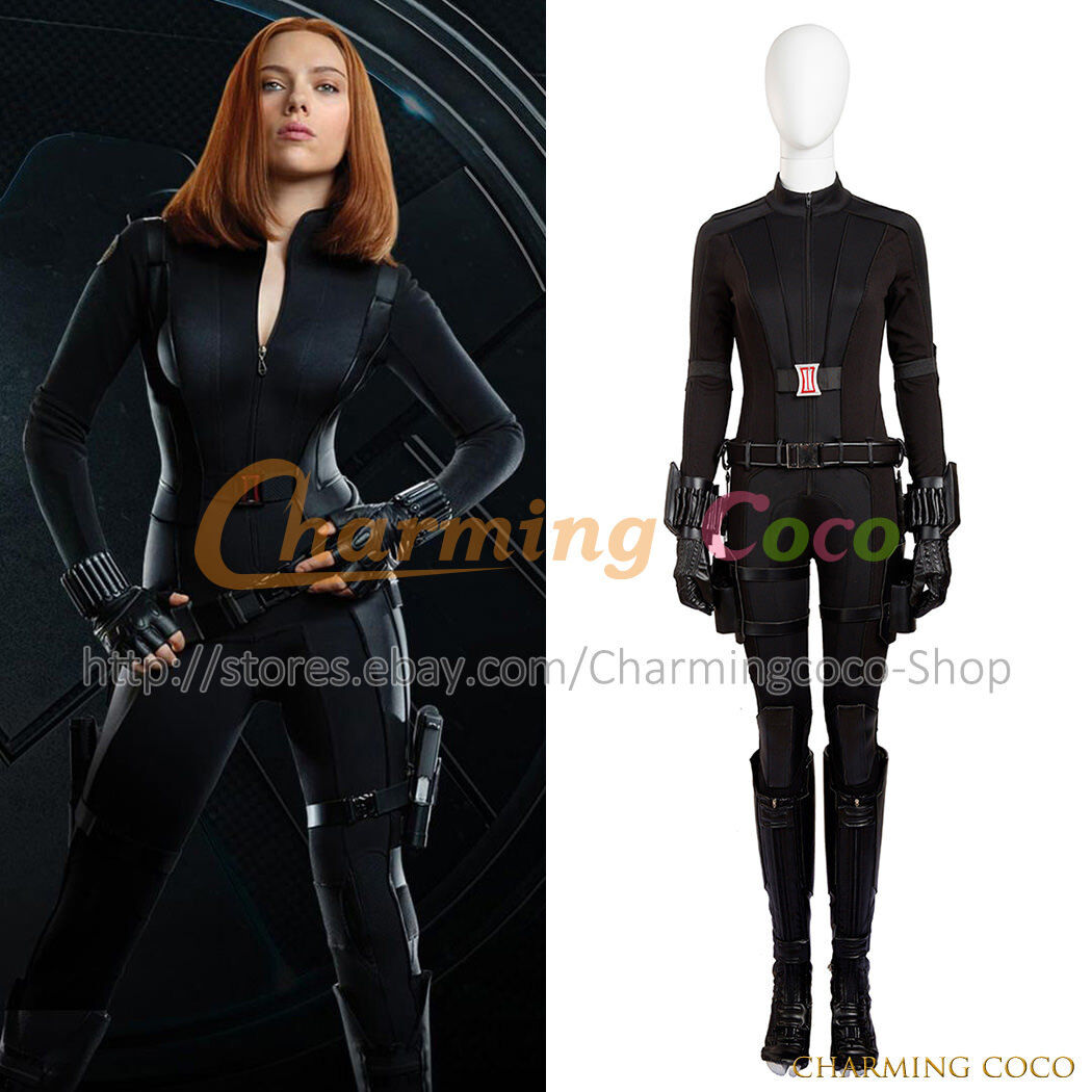 Woman black widow costume