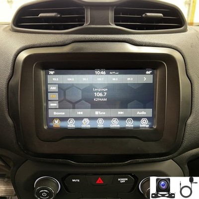 4+64G For Jeep Compass 2017-2020Android Auto Stereo Radio GPS Carplay NAVI RDS