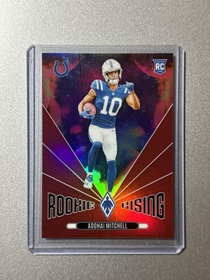Adonai Mitchell Indianapolis Colts Panini Phoenix NFL 2024 RED ROOKIE SP /99