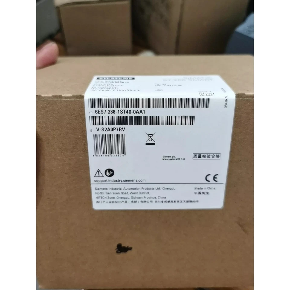 New Siemens 6ES7 288-1ST40-0AA1 6ES7288-1ST40-0AA1 SIMATIC S7-200 SMART CPU ST40 - Image 4 of 4