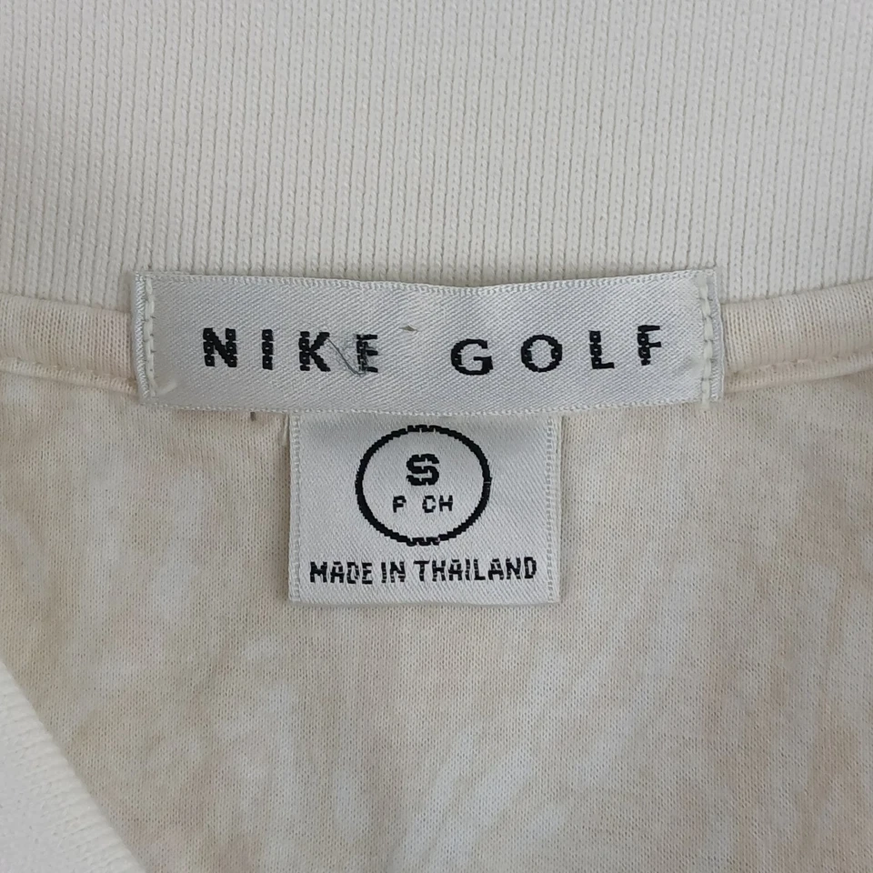 VTG Nike Golf Small Womens Polo Shirt 20x25 Boxy Drop Shoulder Oversized - Image 4 of 4