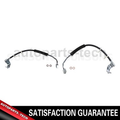 2x Sunsong Front Left Front Right Brake Hydraulic Hose For Ford F-150 1997~1999