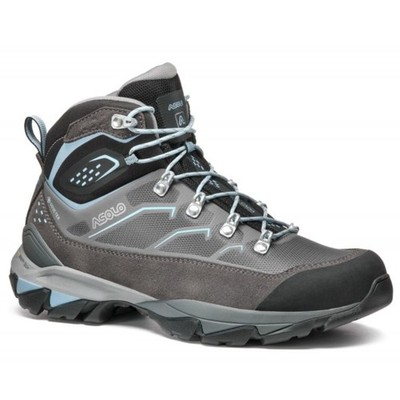 Asolo Acadia Mid GTX Women's Hiking Boots, Graphite/Blue, W8