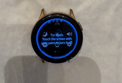 Samsung Galaxy Watch Active 2 SM-R835U Gold LTE Unlocked (Touch-Failed)