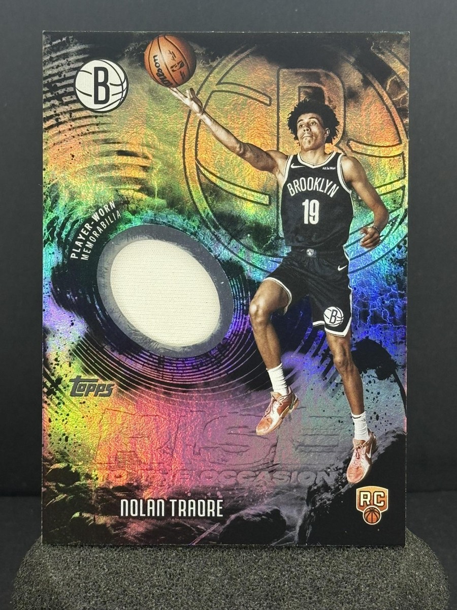 Nolan Traore Rookie PATCH Relic 2025-26 Topps Basketball RC Player