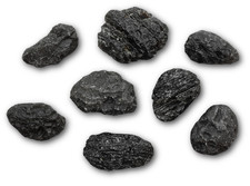 Konvolut mit 0,26 KG TEKTIT  8x Kristalle Rohsteine "Meteorit" (GP:1 kg=99,80 €)