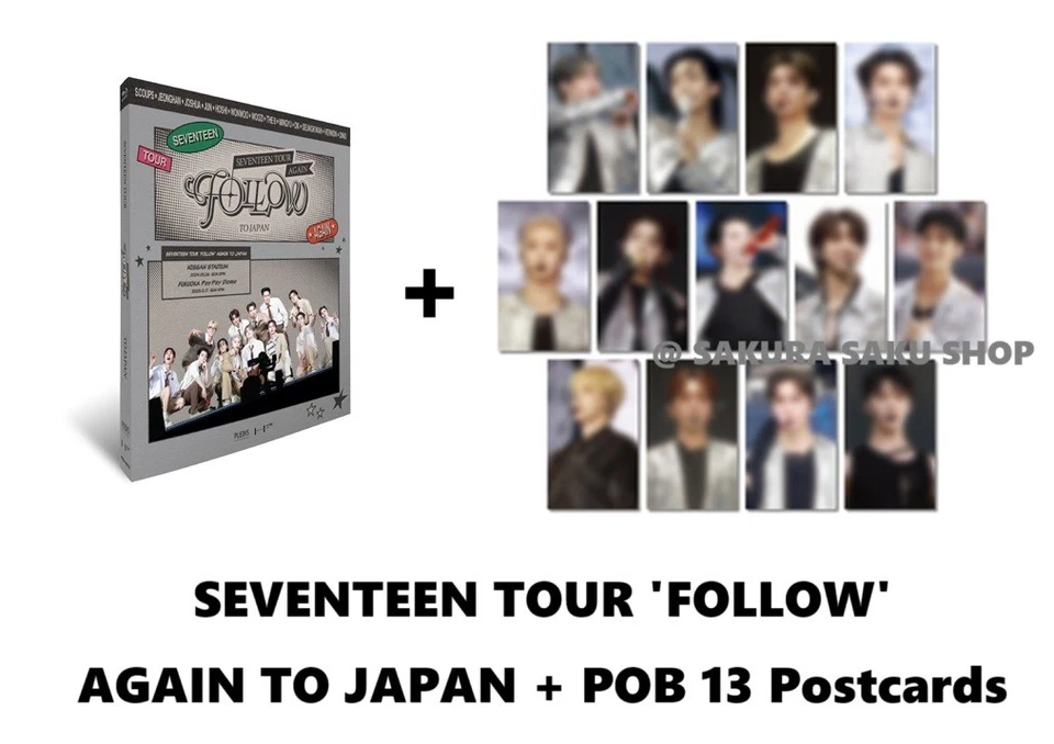 Набор из 13 открыток XVII TOUR 'FOLLOW' AGAIN TO JAPAN 3Blu-ray & POB - Изображение 4 из 4