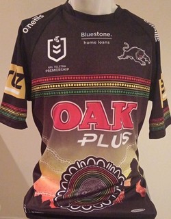 NRL Penrith PANTHERS RUGBY LEAGUE JERSEY ADULT XLARGE O'Neills