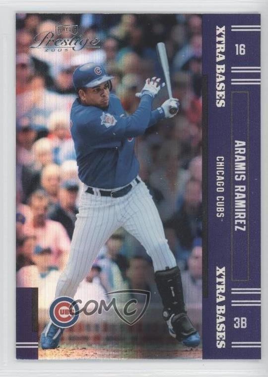 2005 Playoff Prestige Xtra Bases Purple 41/100 Aramis Ramirez #116 1s7