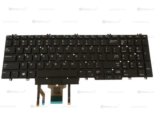 Dell OEM Precision 7730 7530 7740 7540 Laptop Backlit Laptop Keyboard 266YW