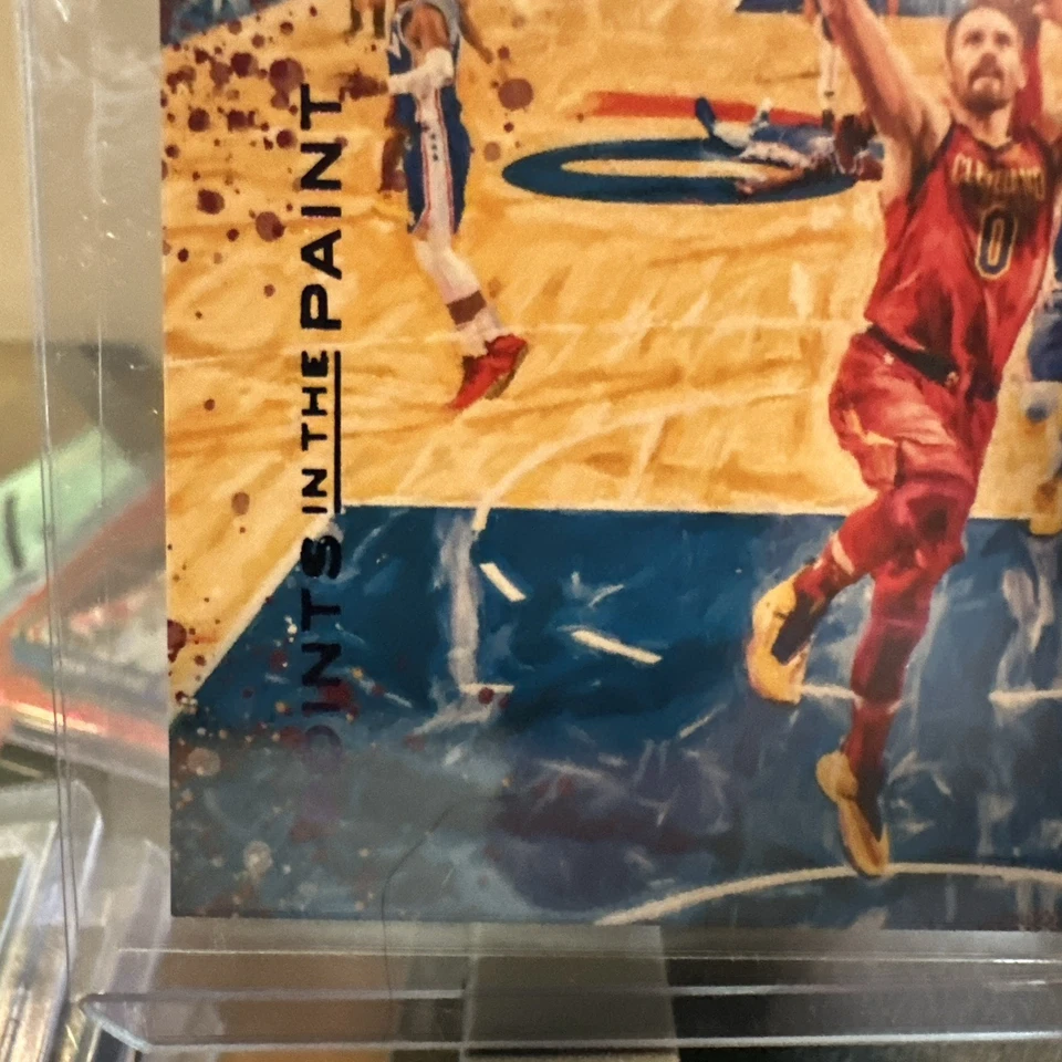 2020-21 Panini Court Kings - Points in the Paint Kevin Love #7 Violet /49 - Image 3 of 4